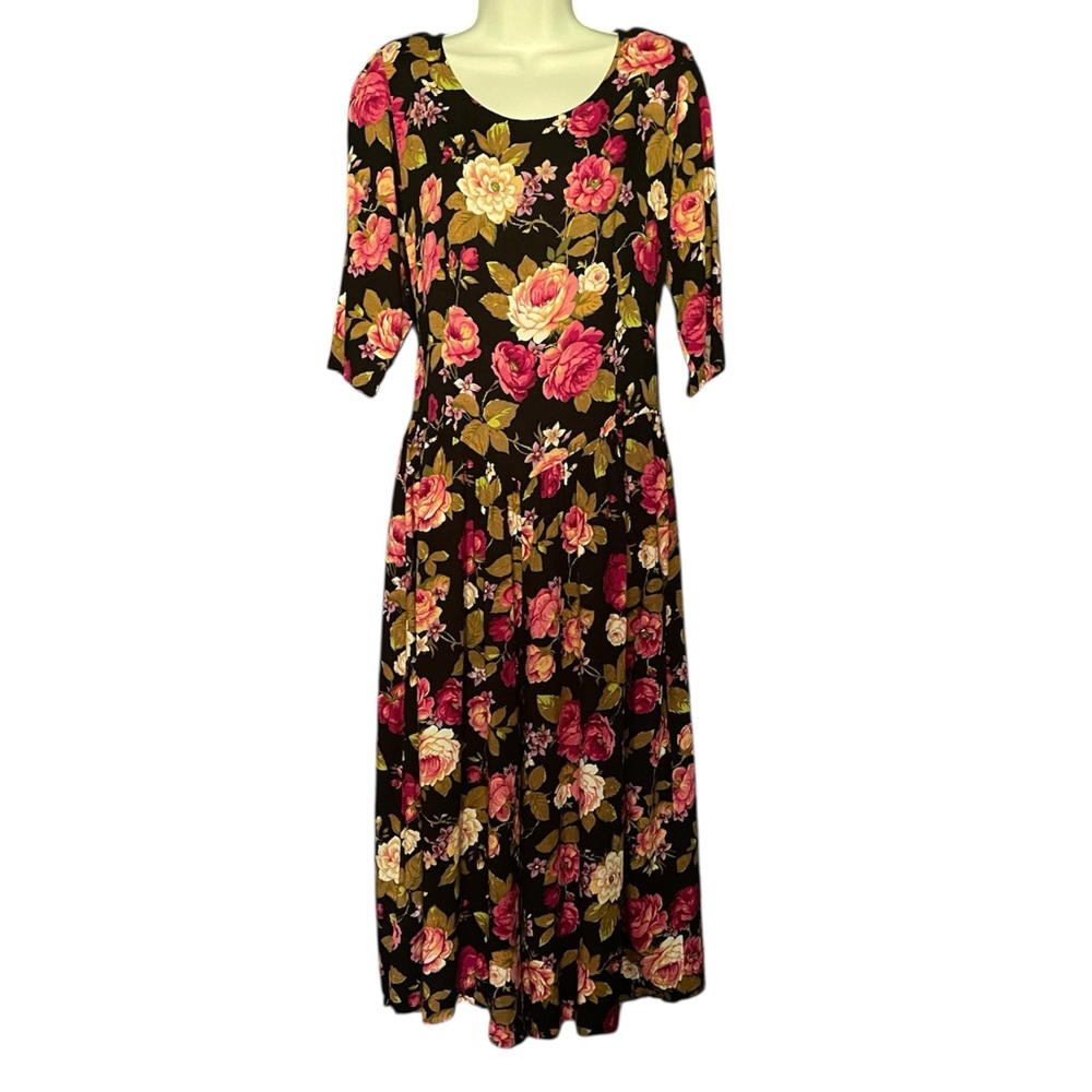 Vintage 90s floral romper S